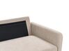2 Seater Fabric Sofa with Storage Taupe MARE_918621