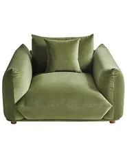 Armchair LUVOS Velvet Green_970277