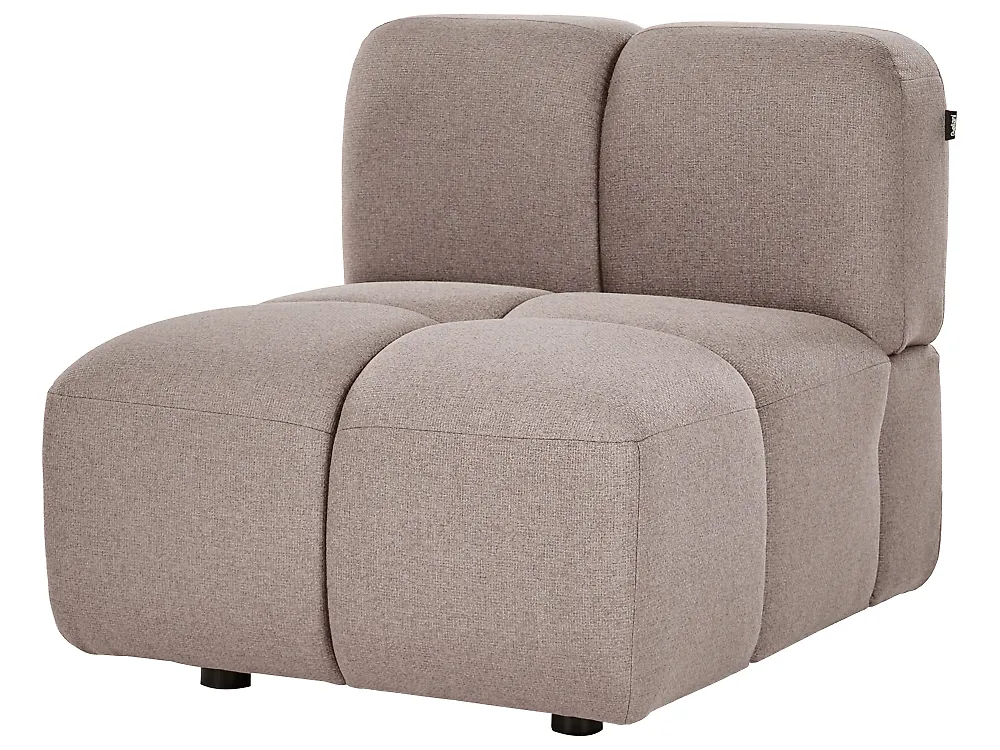 1-Seat Section MAKSABERG Fabric Taupe_1186416