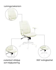 Kontorsstol CARLTON Mintgrön_1059690
