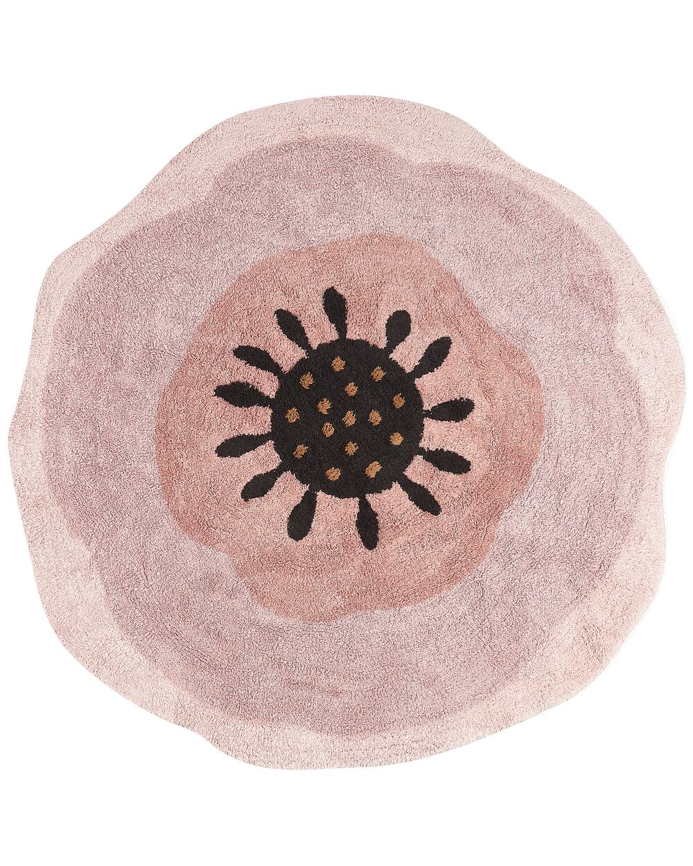 Matta MATARIM Rosa 200 x 300 cm Bomull | Beliani.se