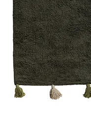 Kids Rug KODINHI  Dark Green 140 x 200 cm Cotton_1155086