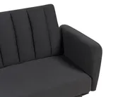Sofa Bed 3 Seater VIMMERBY Fabric Black_899971