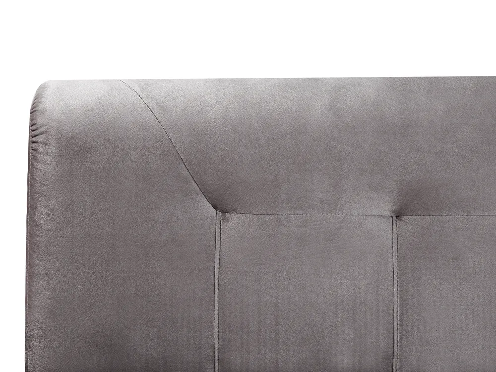 Divan Bed Velvet MARQUISE 180 x 200 cm (EU Super King) Grey_798430