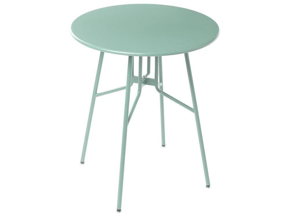 Bistro Table TALTAL 64 cm 64 cm Metal Light Green