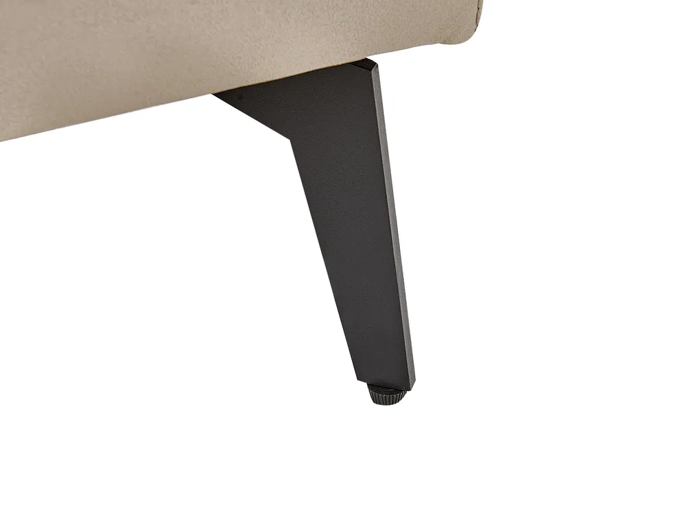 Corner Sofa 3 Seater MYKEN Fabric Off-White Left Hand_939624