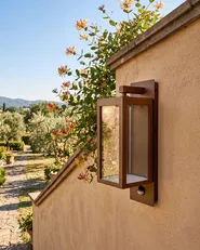 Outdoor LED Wall Light INVER with Motion Sensor Brown_1108141