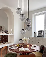 Lampa wisząca NOEL Szkło Czarny_1153850