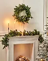 Świąteczna girlanda LED WHITEHORN 180 cm Ciemnozielony