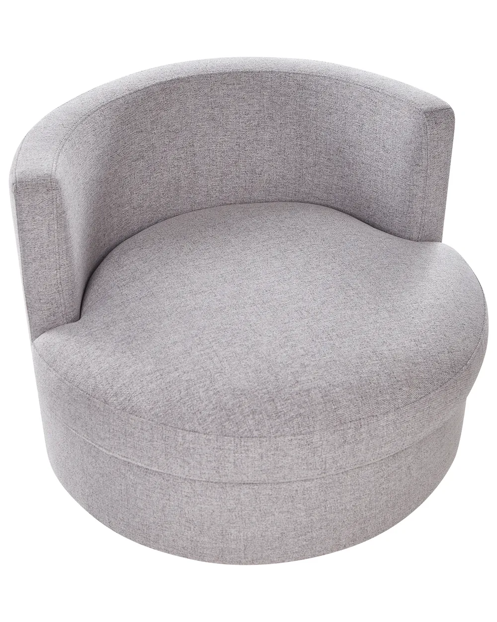 Poltrona girevole DALBY Tessuto Grigio chiaro_906452
