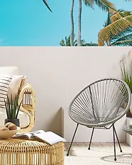 Sedia da giardino ACAPULCO II Rattan sintetico (PE) Grigio scuro_1177409