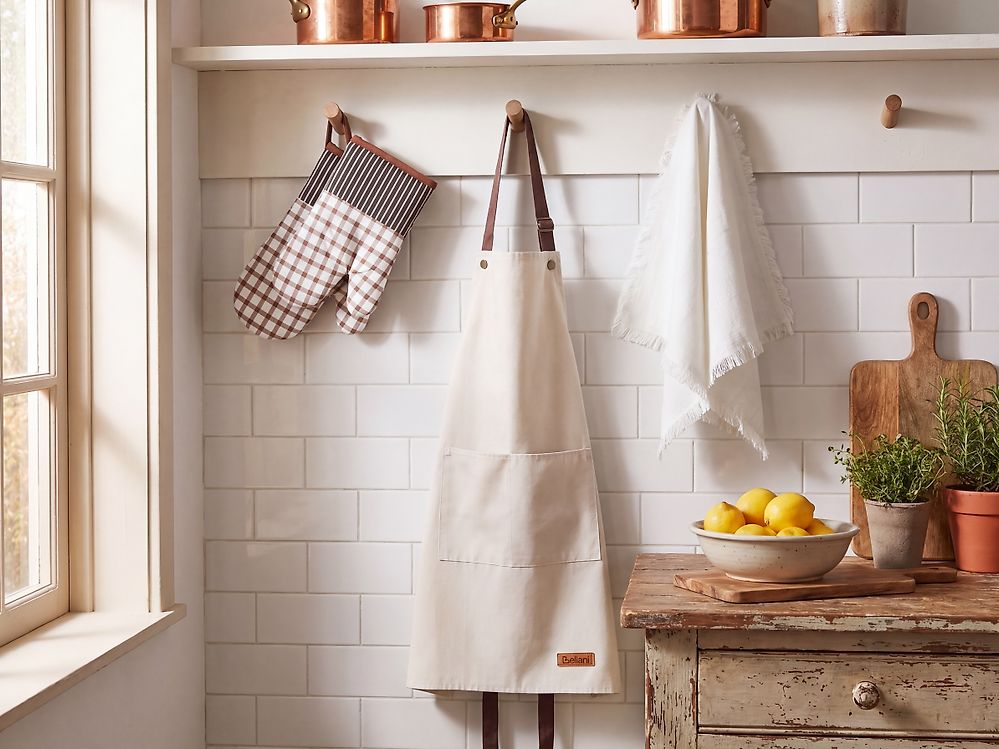 Kitchen Textiles Set LACTUCA Beige