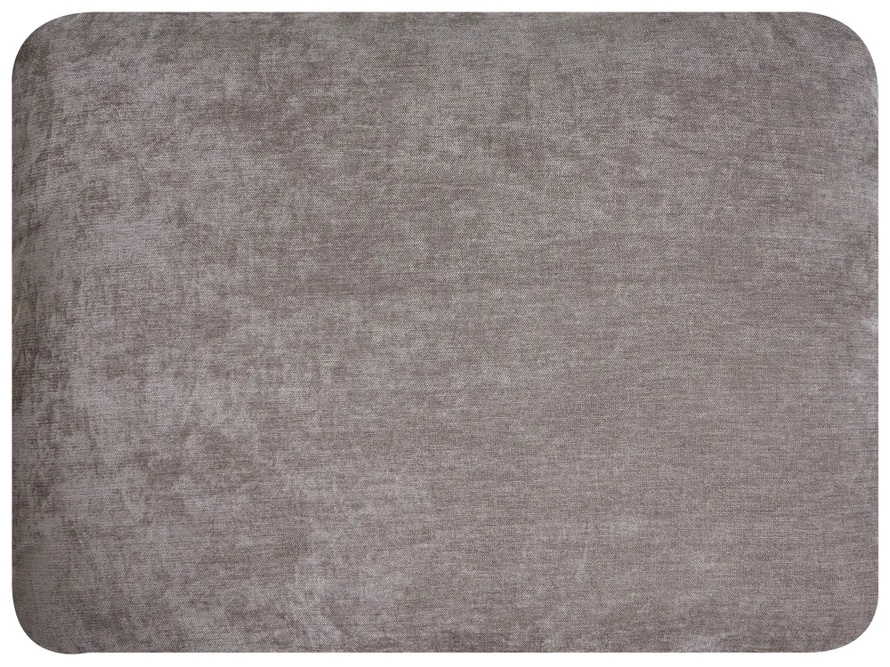 Corner Sofa Bed 3 Seater NUBORG Chenille Taupe Right Hand_1017457
