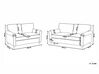 Velvet Sofa Set Grey RONNEBY_767112