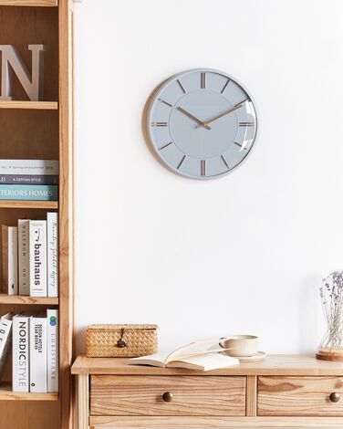 Wall Clock ø 34 cm Grey DAROCA