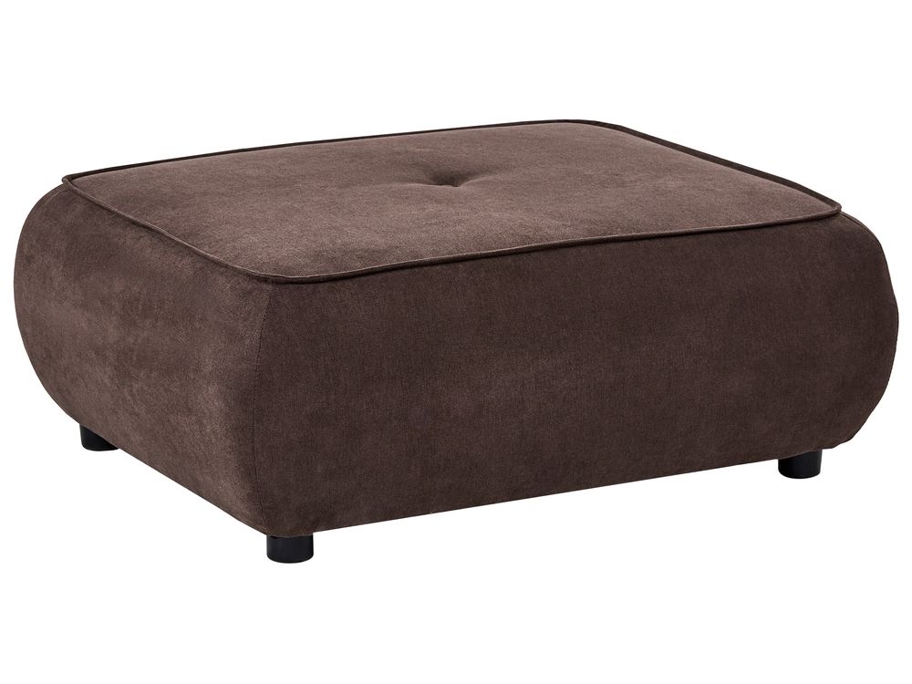 Ottoman SALLA Tissu Marron foncé