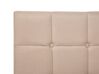 Fabric EU Super King Size Divan Bed Beige ADMIRAL_678592