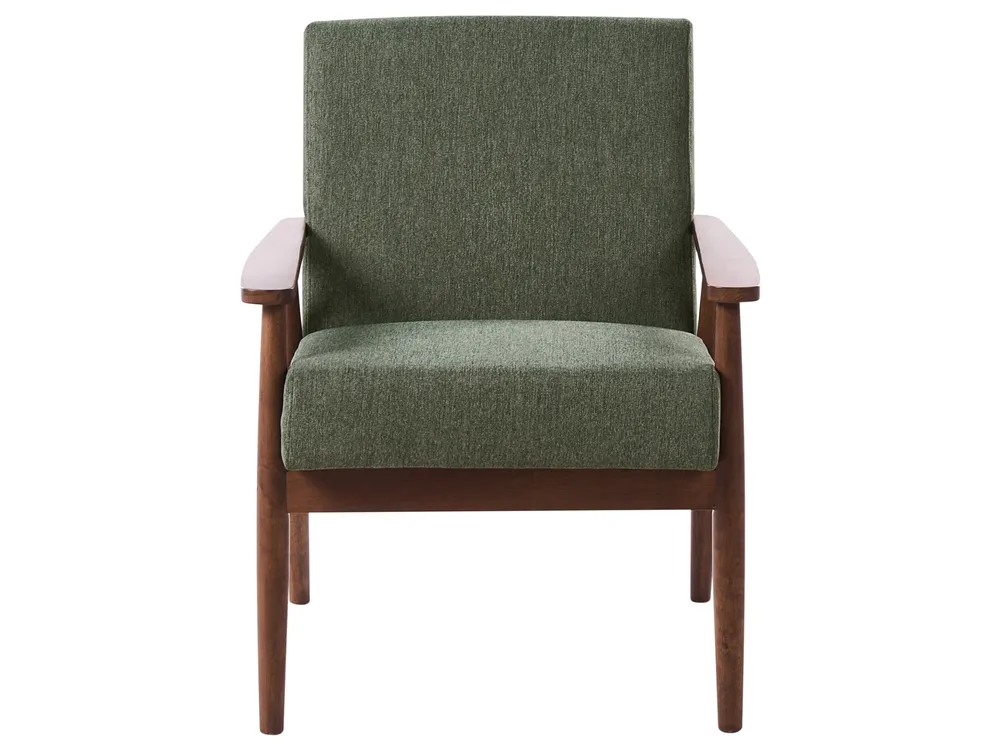 Set da salotto 6 posti ESRUM Tessuto Marrone scuro/Verde_1014969