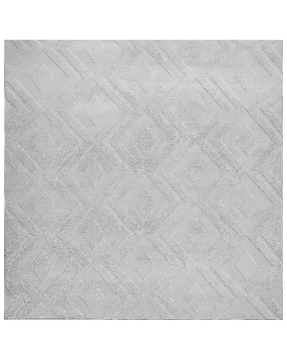 Tappeto KEVIREL Grigio 160 x 160 cm