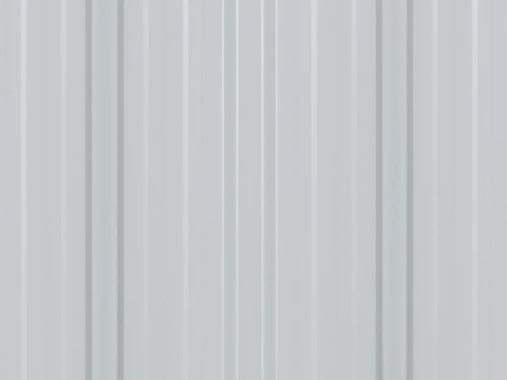 Tool Shed MOENA 158 cm 96 cm Metal Light Grey_937639