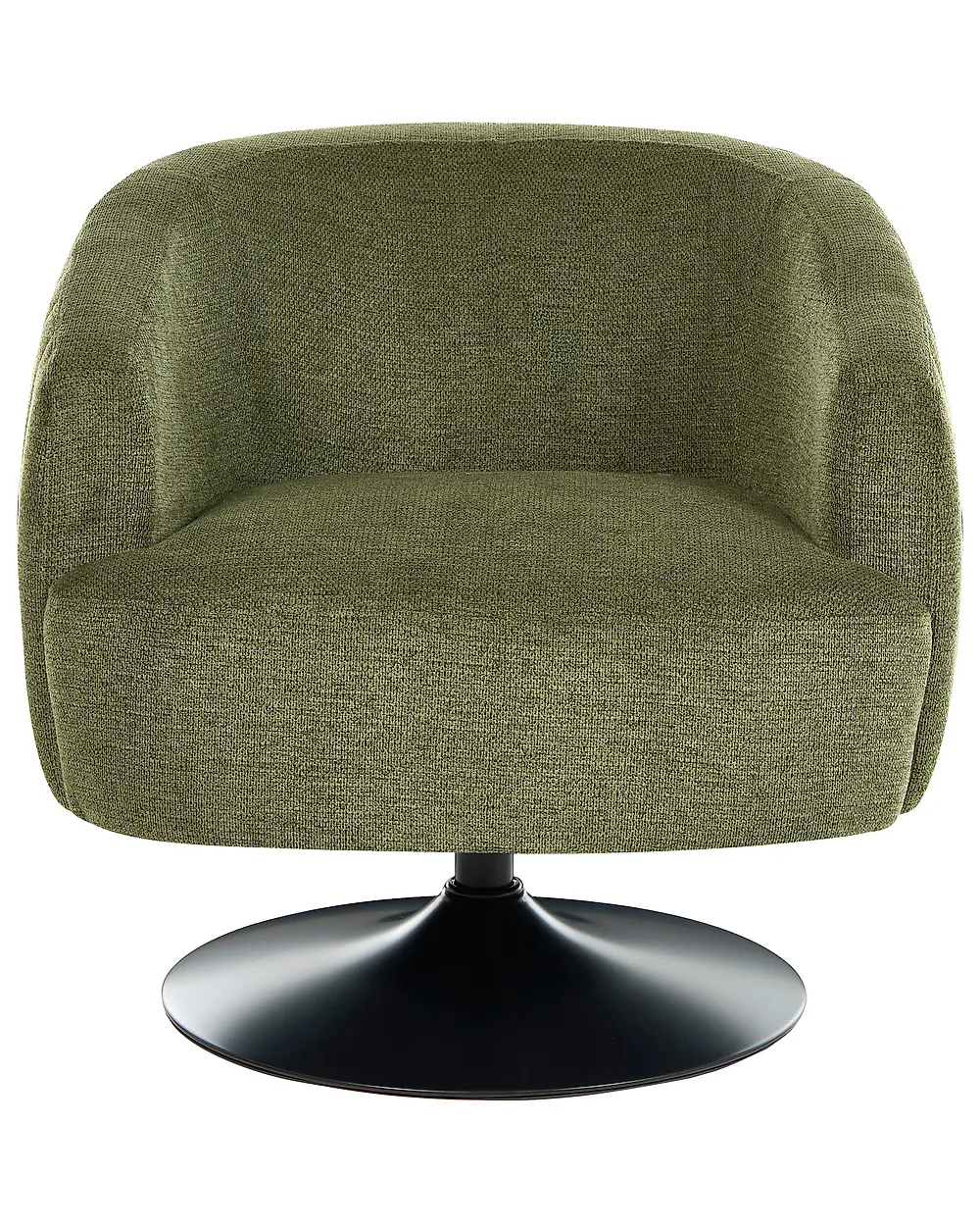 Swivel Armchair NORAGER Fabric Green_1169082