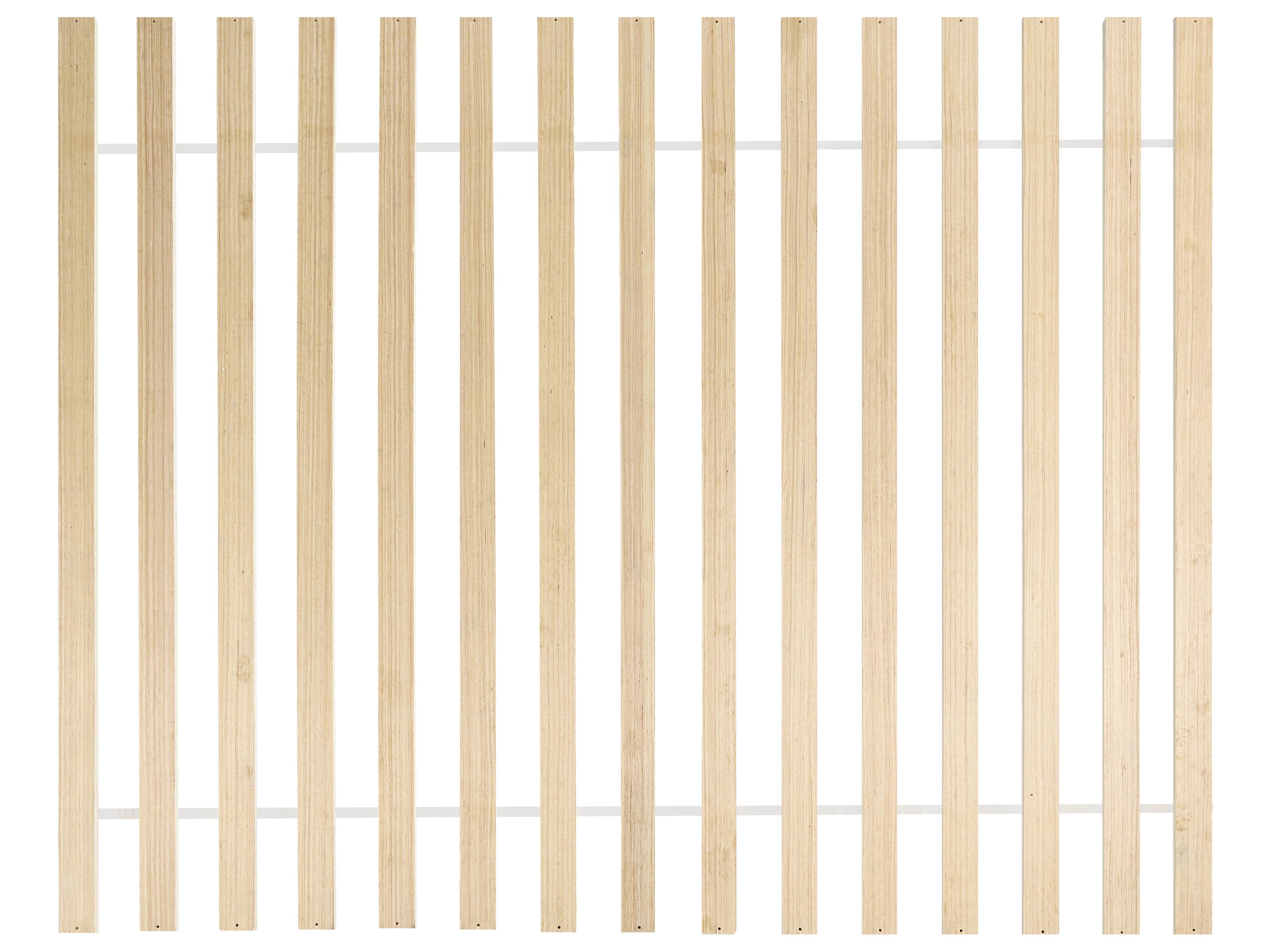 Bett mit Lattenrost Kiefernholz GONFARON 140 x 200 cm Hellbraun_1032060
