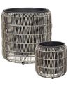 Lot De 2 Pots à Crayons En Forme De Pneu – Décoration Bureau Ou Maison – Dimensions 9 X 8,5 X 9 Cm – Idéal Rangement Ou Petites Plantes - 8