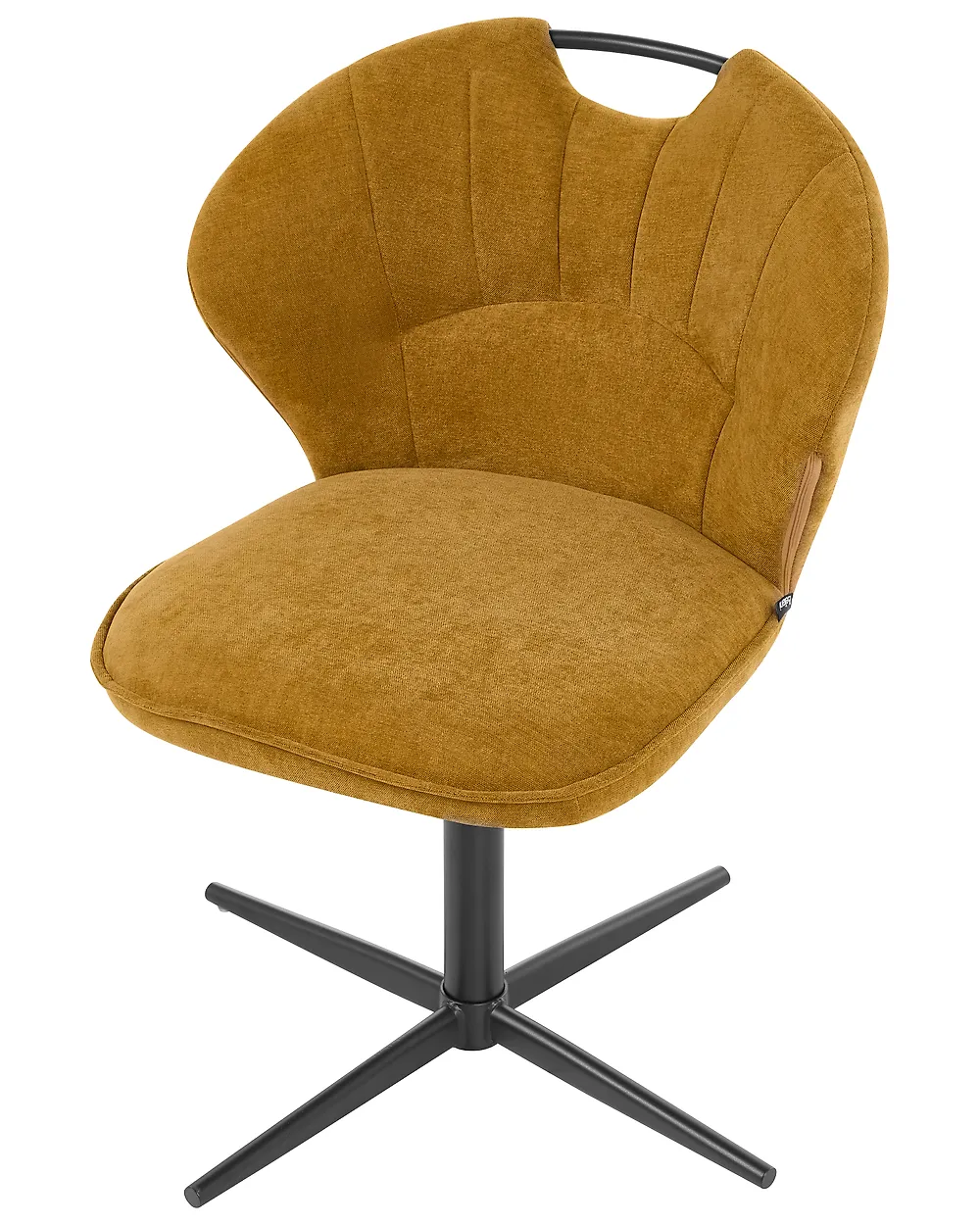 Sæt med 2 stole WORCESTER Chenille Sennepsgul_1156582