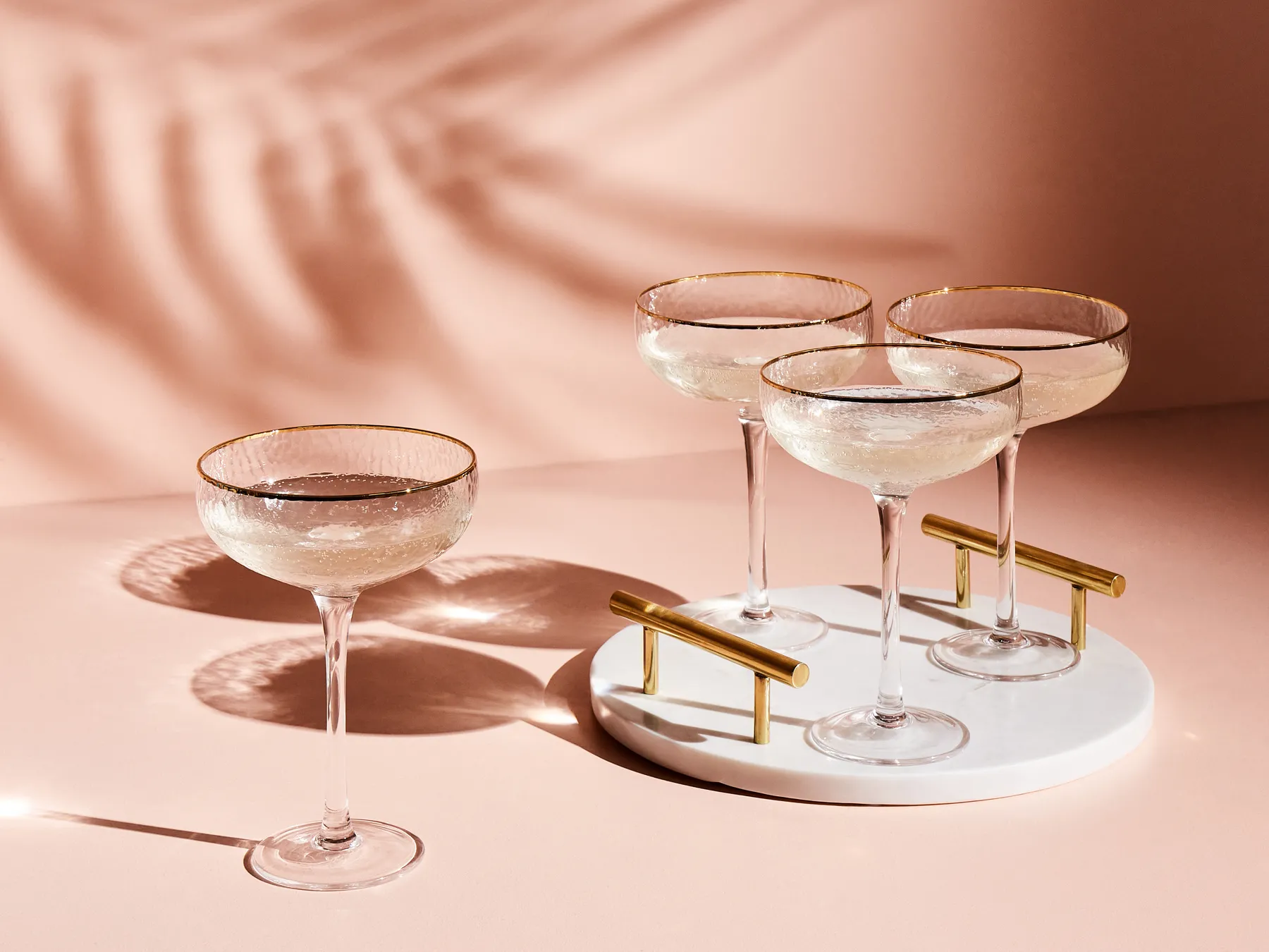 Set di 4 coppe da champagne TOPAZ 450 ml Trasparente_912974
