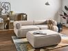 Sofa dla 3 osób SALLA z otomaną Boucle Beżowy