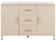 Sideboard with Drawers OMBURA Metal Beige_1082541