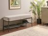 Shoe Bench TRUCKEE Fabric Beige