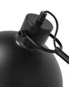 Stehlampe schwarz 155 cm Glockenform DINTEL_700449