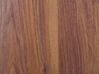 Komoda ciemne drewno z białym PITTSBURGH_427168
