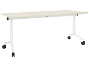Scrivania pieghevole CAVI 180 cm 60 cm con ruote Marrone chiaro_922305