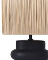 Ceramic Table Lamp Black JUDY_891561