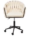 Sedia da ufficio beige MILAN_932414