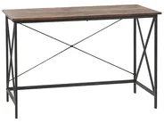 Biurko FUTON 115 cm 60 cm Ciemnobrązowy_820954