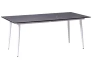 Stół ogrodowy TOLENTINO 180 cm 90 cm Efekt marmuru Szary marmur_1029888