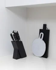 Set of 5 Knives in Block IKEDA Black_1050600