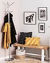 Coat Stand CLAXTON Silver