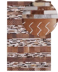 Rug HEREKLI Brown 140 x 200 cm Leather_764688