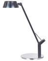Kovová stolní LED lampa s USB portem stříbrná CHAMAELEON_854104