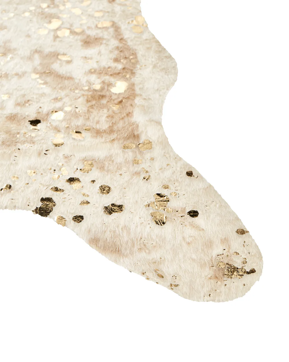 Tæppe af imiteret koskind BOGONG Lys Beige 150 x 200 cm_913335