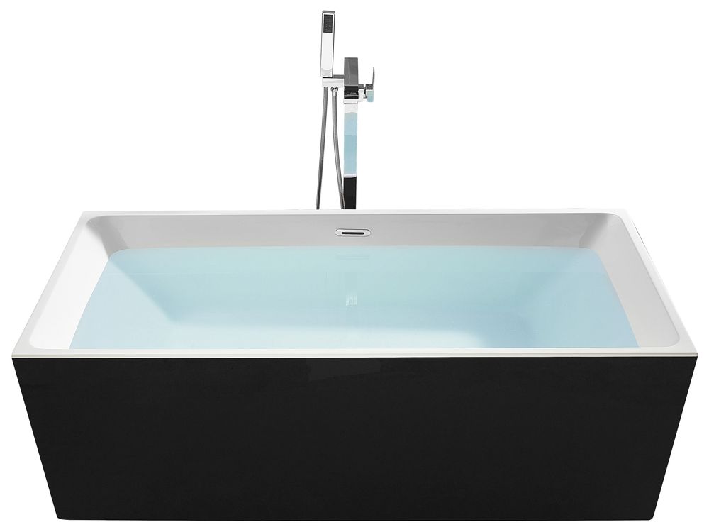 Freestanding Bathtub RIOS 1700 x 800 mm Black