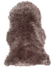 Faux Fur Rug MUNGO Brown 63 x 95 cm_710843