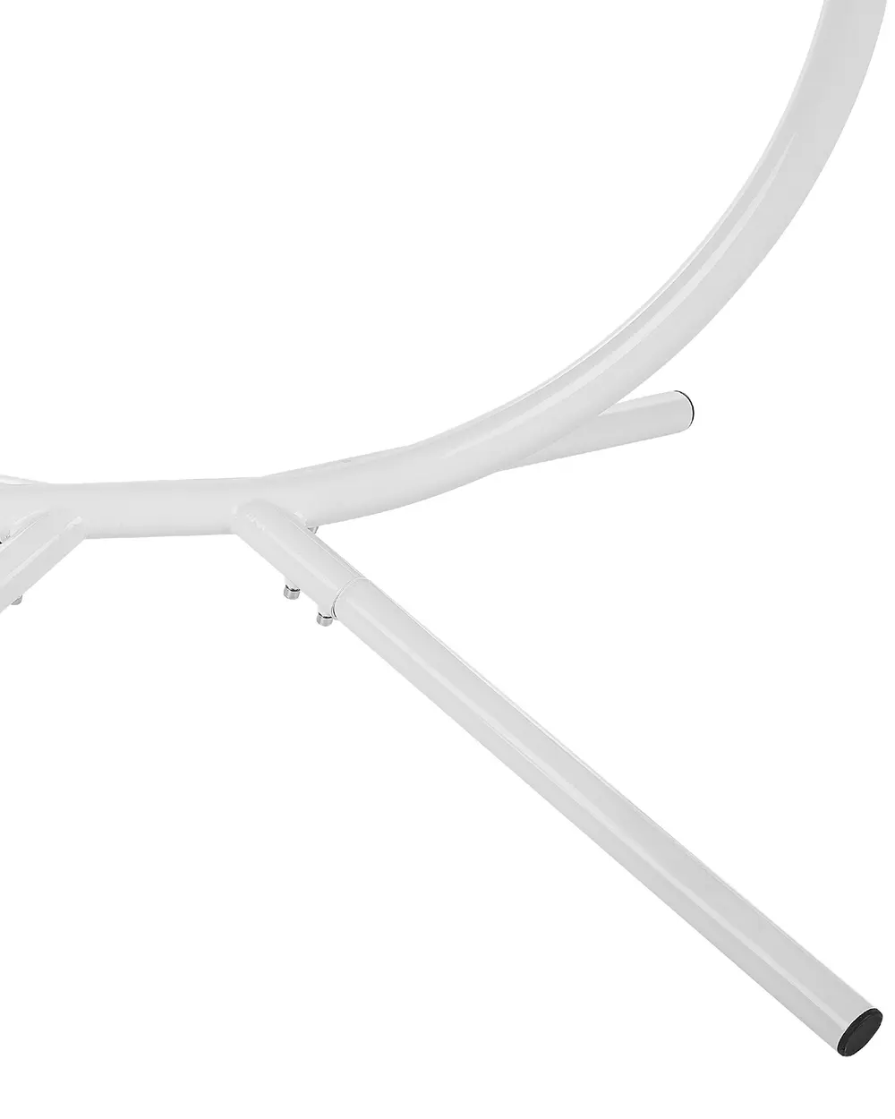 Hanging Chair with Stand ADRIA Metal White_844423