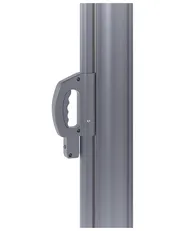 Side Awning DORIO 305 cm 160 cm Light Grey_811691