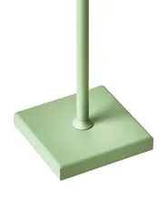 Wireless LED Table Lamp BACEIRO Metal Light Green_1061043