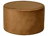 Pouffe MILLEN Velvet Golden Brown